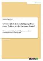 Inwieweit hat die Beschäftigungsdauer einen Einfluss auf das Stressempfinden?