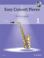 Easy Concert Pieces Band 1. Alt-Saxophon und Klavier. Ausgabe mit CD