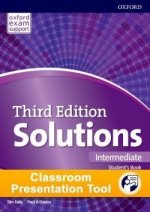 Solutions: Intermediate Students Book & Workbook Complete Access Card Pack