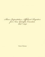 Slave Importation Affidavit Registers for Nine Georgia Counties, 1818 - 1847