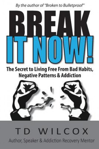 Break It Now!: The Secret to Living Free from Negative Patterns, Bad Habits & Addictions (Td Wilcox)(Miękka)