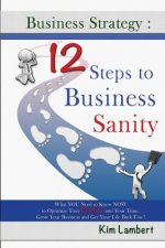 Business Strategy: 12 Steps to Business Sanity: What YOU Need to Know NOW to Optimize your Profits, and Your Time, Grow Your Business, an