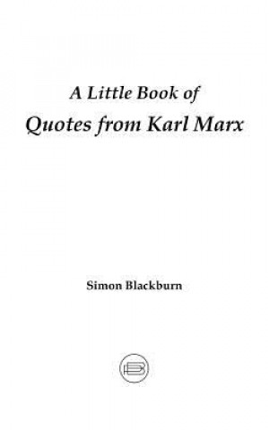 A Little Book of Quotes from Karl Marx