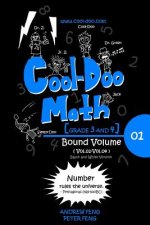 Cool-Doo Math: (Grade 3 & Grade 4) - Bound Volume 01 (Vol.01-Vol.04)