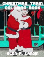 Christmas Train Coloring Book