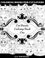 Cat Breeds Coloring Book One