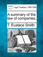 A Summary of the Law of Companies.