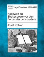 Nachwort zu Shakespeare vor dem Forum der Jurisprudenz.