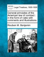 General Principles of the American Law of Contract: In the Form of Rules with Comments and Illustrations.