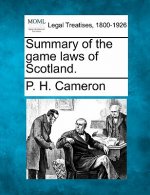 Summary of the Game Laws of Scotland.
