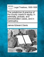 The Jurisdiction & Practice of the County Courts in Equity, in Admiralty, Probate, and Administration Cases, and in Bankruptcy.