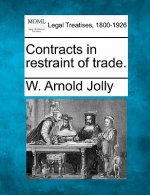 Contracts in Restraint of Trade.
