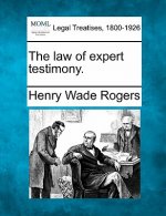 The Law of Expert Testimony.