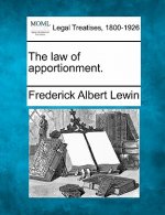The Law of Apportionment.
