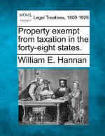 Property Exempt from Taxation in the Forty-Eight States.