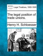 The Legal Position of Trade Unions.