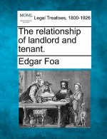 The Relationship of Landlord and Tenant.