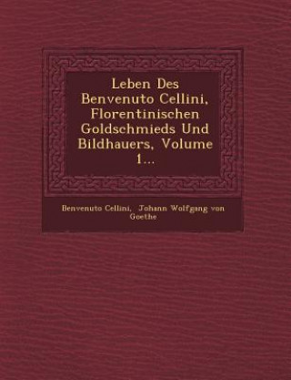 Leben Des Benvenuto Cellini, Florentinischen Goldschmieds Und Bildhauers, Volume 1...