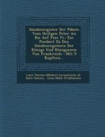 Sundenregister Der Pabste Vom Heiligen Peter an Bis Auf Pius VI.: Ein Pendant Zu Den Sundenregistern Der Konige Und Koniginnen Von Frankreich: Mit 9 K