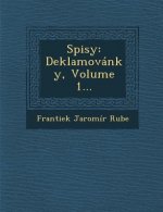 Spisy: Deklamovanky, Volume 1...