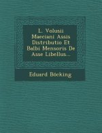 L. Volusii Maeciani Assis Distributio Et Balbi Mensoris de Asse Libellus...