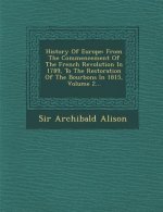 History of Europe: From the Commencement of the French Revolution in 1789, to the Restoration of the Bourbons in 1815, Volume 2...