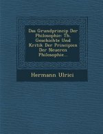 Das Grundprincip Der Philosophie: Th. Geschichte Und Kritik Der Principien Der Neueren Philosophie...