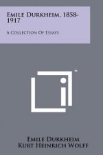Emile Durkheim, 1858-1917: A Collection Of Essays