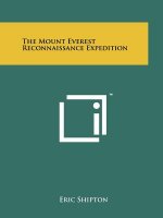 The Mount Everest Reconnaissance Expedition