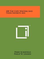 100 Top Copy Writers And Their Favorite Ads