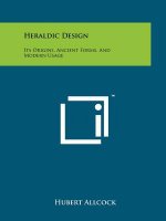 Heraldic Design: Its Origins, Ancient Forms, And Modern Usage