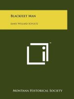 Blackfeet Man: James Willard Schultz