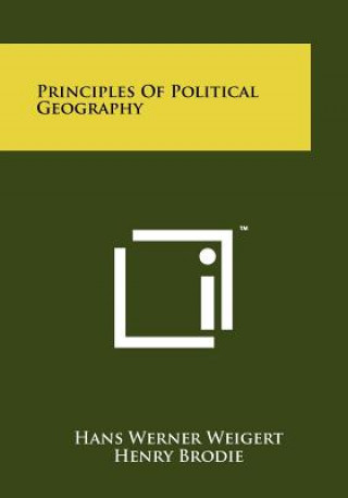 Principles Of Political Geography