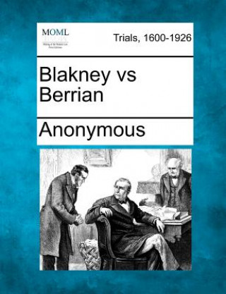 Blakney Vs Berrian
