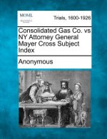 Consolidated Gas Co. Vs NY Attorney General Mayer Cross Subject Index