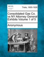 Consolidated Gas Co. Vs NY Attorney General Exhibits Volume 1 of 5