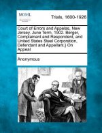 Court of Errors and Appelas, New Jersey. June Term, 1902. Berger, Complainant and Respondent, and United States Steel Corporation, Defendant and Appel