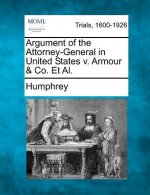 Argument of the Attorney-General in United States V. Armour & Co. et al.