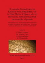 Jornadas Predoctorales en Estudios en la Antiguedad y la Edad Media