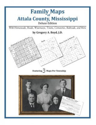 Family Maps of Attala County, Mississippi