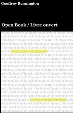 Open Book: Livre Ouvert