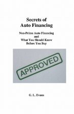 Secrets Of Auto Financing: Non-Prime Auto Financing And What You Should Know Before You Buy