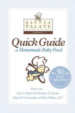 Petite Palate Quick Guide to Homemade Baby Food: 50 Easy Recipes You Can Make Yourself!