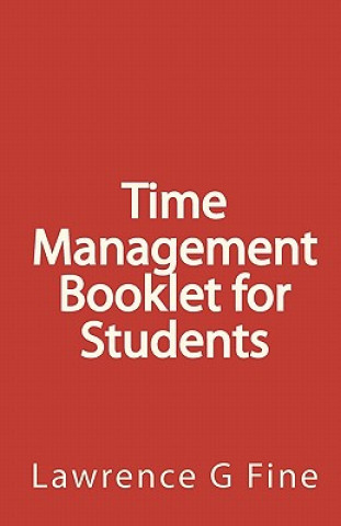 Time Management Booklet for Students