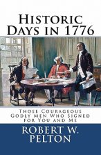 Historic Days in 1776: Those Courageous Godly Men Who Signed for You and Me