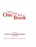 If You Only Read One Book By Melvin Abercrombie