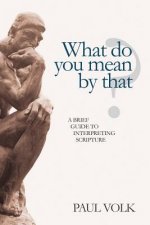 What Do You Mean By That?: A Brief Guide to Interpreting Scripture