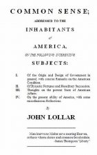 Common Sense;: Addressed to the Inhabitants of America