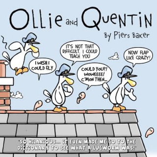 Ollie and Quentin: An hilarious comic strip about the unlikely friendship between a Seagull and a Lugworm.