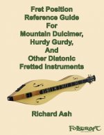 Fret Position Reference Guide For Mountain Dulcimer, Hurdy Gurdy, And Other Diatonic Fretted Instruments